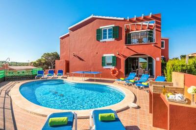 Wheelchair-accessible beach villa in Cala Galdana, Menorca