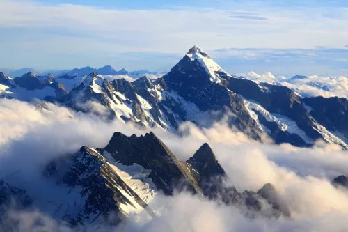 Mountains in New Zealand